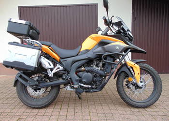 Motocykl Romet ADV250 tylko 5600 km przebiegu