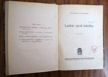 Władysław Dunarowski - Ludzie spod miedzy - 1947