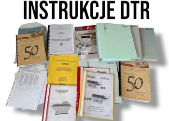 Instrukcje DTR do Maszyn Stolarskich Okleiniarki