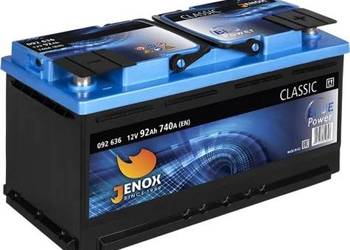 Akumulator 92Ah 740A Jenox Classic