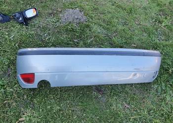 Zderzak tylny tył Ford Focus mk1 hatchback 98-04 srebrny
