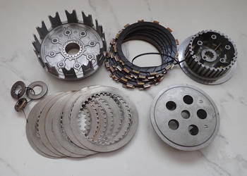 Docisk Kosz Sprzęgło Tarcze Przekładki Kawasaki KXF 250 04-05r