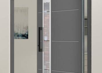 PIVOT W321 - aluminiowe zewnętrzne drzwi obrotowe