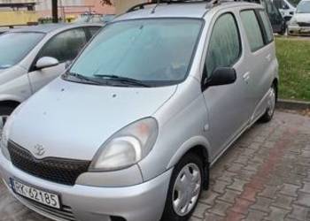 Toyota Yaris Verso 1,3 lpg /spanie w vanie/