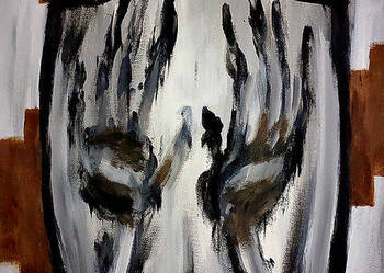 Obraz autorski pt. ,,Un desiderio sfuggente"
