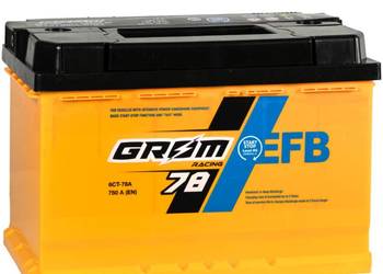 Akumulator 78Ah 750A Grom Racing EFB niski/wysoki Akumulator 78Ah 750A Grom Racing EFB niski/wysoki