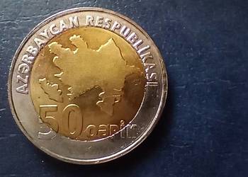 Stare monety 50 gapik 2006 Azerbejdżan