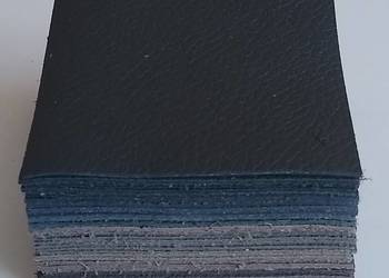 Skóra Kwadrat 8 x 8 cm (30 sztuk) Licowa Włoska Szary i inne (46)