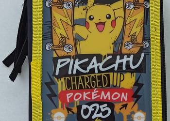 Piórnik Pokemony Pikachu Wyposażenie Trzykomorowy 3 Komory