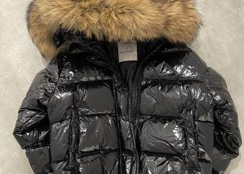 Kurtka damska puchowa zimowa Moncler z kapturem futro kaczy puch  S M L Kurtka damska puchowa zimowa Moncler z kapturem futro kaczy puch  S M L