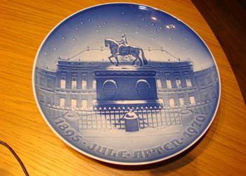 B&G duński talerz świąteczny 1970