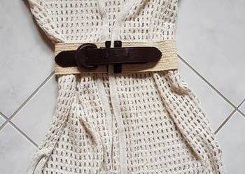 kamizelka oversize kardigan sweter narzutka ponczo PELERYNA