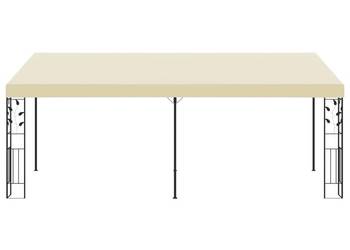 vidaXL Altana przyścienna, 6 x 3 x 2,5 m, kremowa(SKU:47999)
