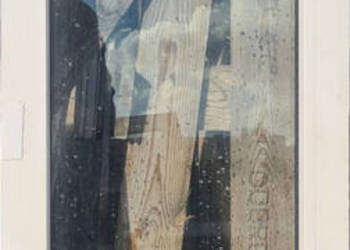 OKNA KacprzaK Witryna 45X131 FIX Używany PCV Plastikowy