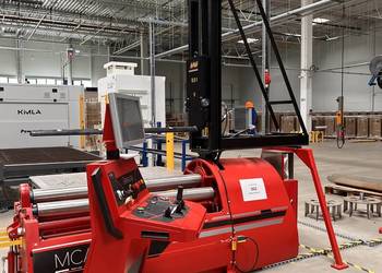 Zwijarka Walcarka czterowalcowa do blach DAVI MCA 1513