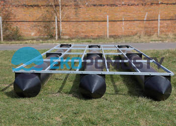 OD RĘKI! - Pomost pływający, platforma pływająca, tratwa, ponton 6x2,4m