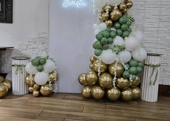 Ścianki balonowe, dekoracje imprez