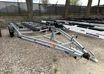 Nowa przyczepa podłodziowa DMC 1800 kg model PP-1800 ładowność 1400 kg