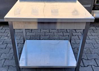 STÓŁ GASTRONOMICZNY Z PÓŁKĄ - GORT - 85/70/85 CM - M.1456.N