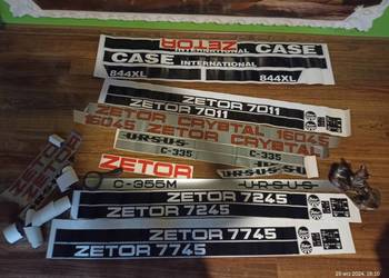 Naklejki ursus case zetor