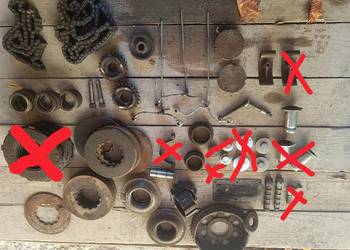 Junak m10 / m07 / kosz / sprzęgło / miska / kopka / magistrala / zabierak