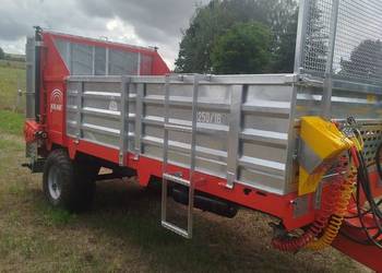 Jednoosiowy rozrzutnik obornika  JOLMET 4.5t