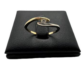 Nowy Złoty Pierścionek pr 585 1,15g R13