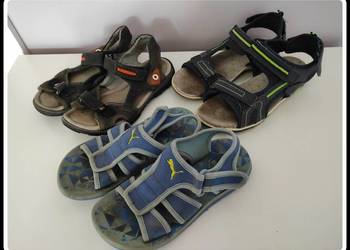 Sandały chłopięce Lasocki i inne 33-35, wkładka 21 - 23 cm