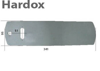 Listwa tylna odkładni HARDOX 648103/L części do pługa KUHN