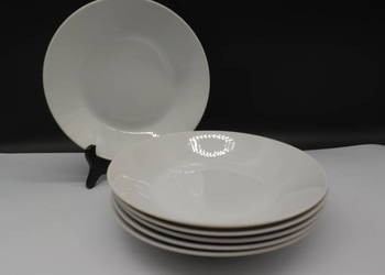 Zestaw 6x Głębokie Talerze Rosenthal Germany Biała Porcelana Vintage