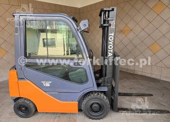 Wózek widłowy TOYOTA 8FDF15 KABINA, 1800 mth, TOYOTA 8FD15 , Linde