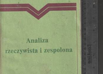 Analiza rzeczywista i zespolona W Rudin