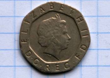 20 PENSÓW ( TWENTY PENCE ) 1999 ROK - WIELKA BRYTANIA