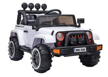 MEGA JEEP FULLTIME, NAPĘD 4X4, 1X12V ,WOLNY START/ BRD 7588