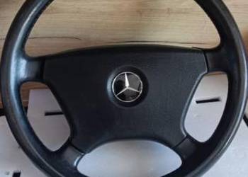 Oryginalna skórzana kierownica Mercedes Benz.
