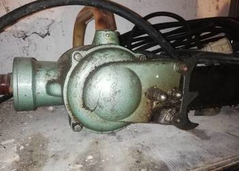Stara Polska piła do drzewa na siłę firmy elektromechanik rok 1968r prl