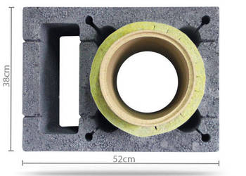System Kominowy Ceramiczny KW Ø 200 UNI 8mb