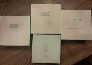 4 nowe inteligentne, dotykowe włączniki światła brak 1 pudełka