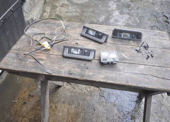 Audi 80 Rączki Podsufitki Lampki Podświetlane Instalacja Komplet