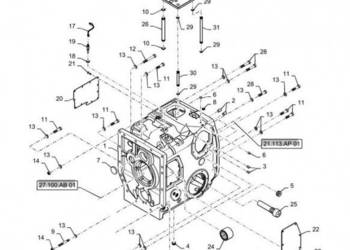 New Holland T6090 T6070 Nagrzewnica 536850R1