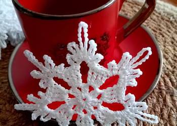 szydełkowe gwiazdki