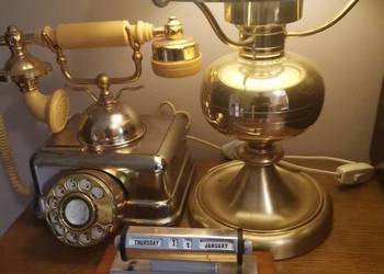 Stary kalendarz wieczny Art Deco