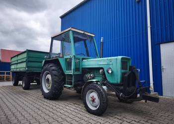 Ciągnik Ursus C-360 + Przyczepa rolnicza wywrotka AWROL D734