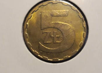 5 złotych 1987 r. - około mennicze