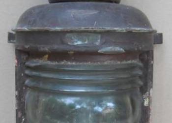 Stara lampa morska: oryginalna