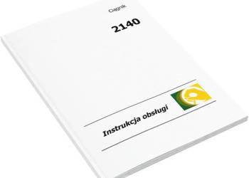 Instrukcja obsługi JD 2140 John Deere PL