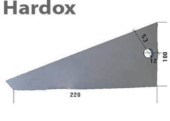 Płoza przednia HARDOX 24061925/P części do pługa STEENO