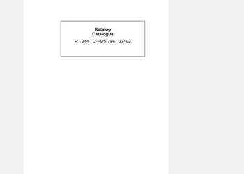 Liebherr R944 C katalog części zamiennych, remontu