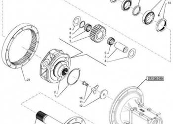 New Holland T6070 Wspornik 47523152