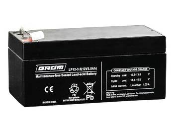 Akumulator 12V 3,5Ah żelowy GROM  LP12-3,5